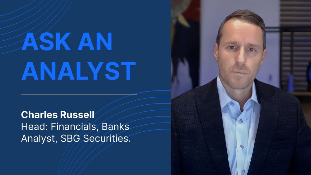Ask an Analyst, Charles Russell, SBG Securities, SA banks, bank valuations, bank competition