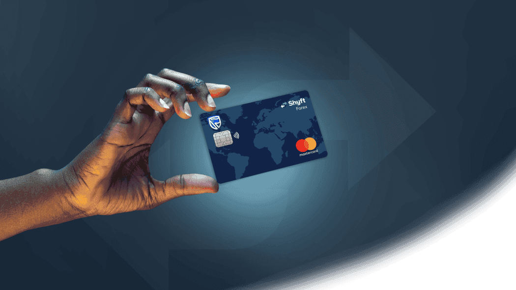 shyft card and hand