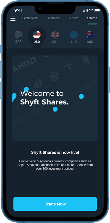 shyft app screen