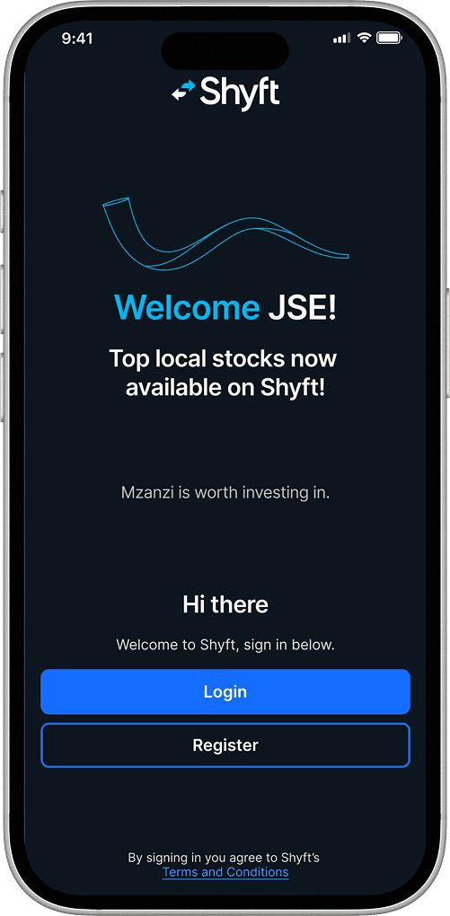 Sign in screen